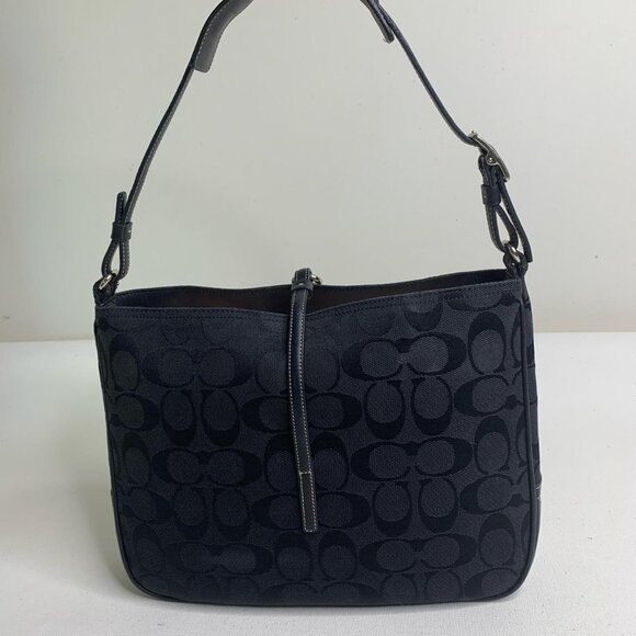 Vintage Coach monogram shoulder bag - Picture 2 of 7